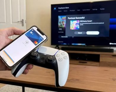 PlayStation controller Tap-to-Pay
