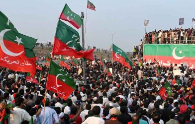 PTI protest march