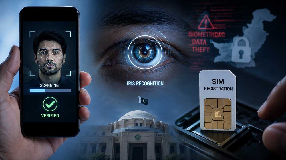 face IRIS scans SIM