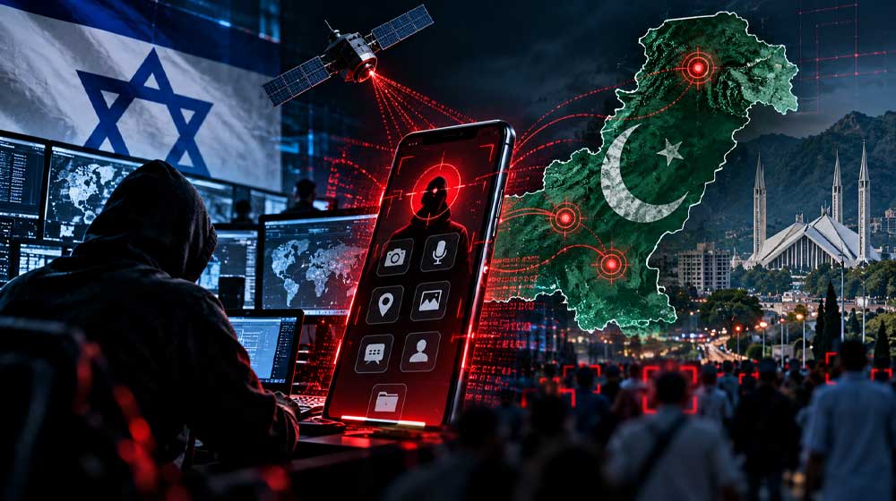 Israeli spyware Pakistan
