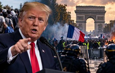 Trump France riots