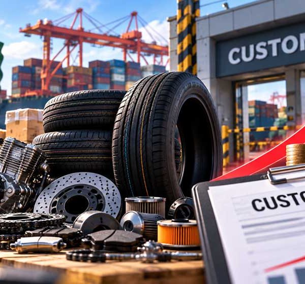 customs duty Motorcycle Parts