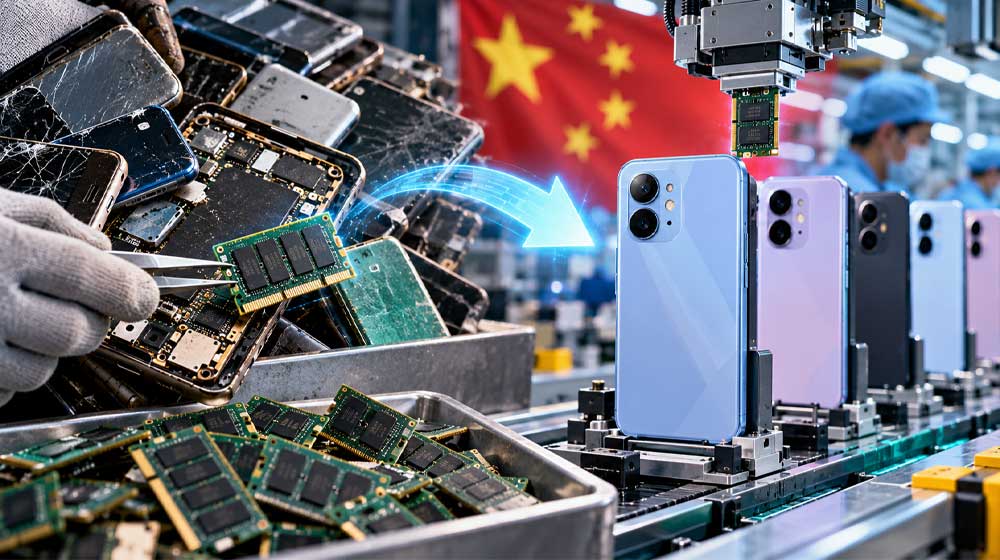 recycled RAM smartphones